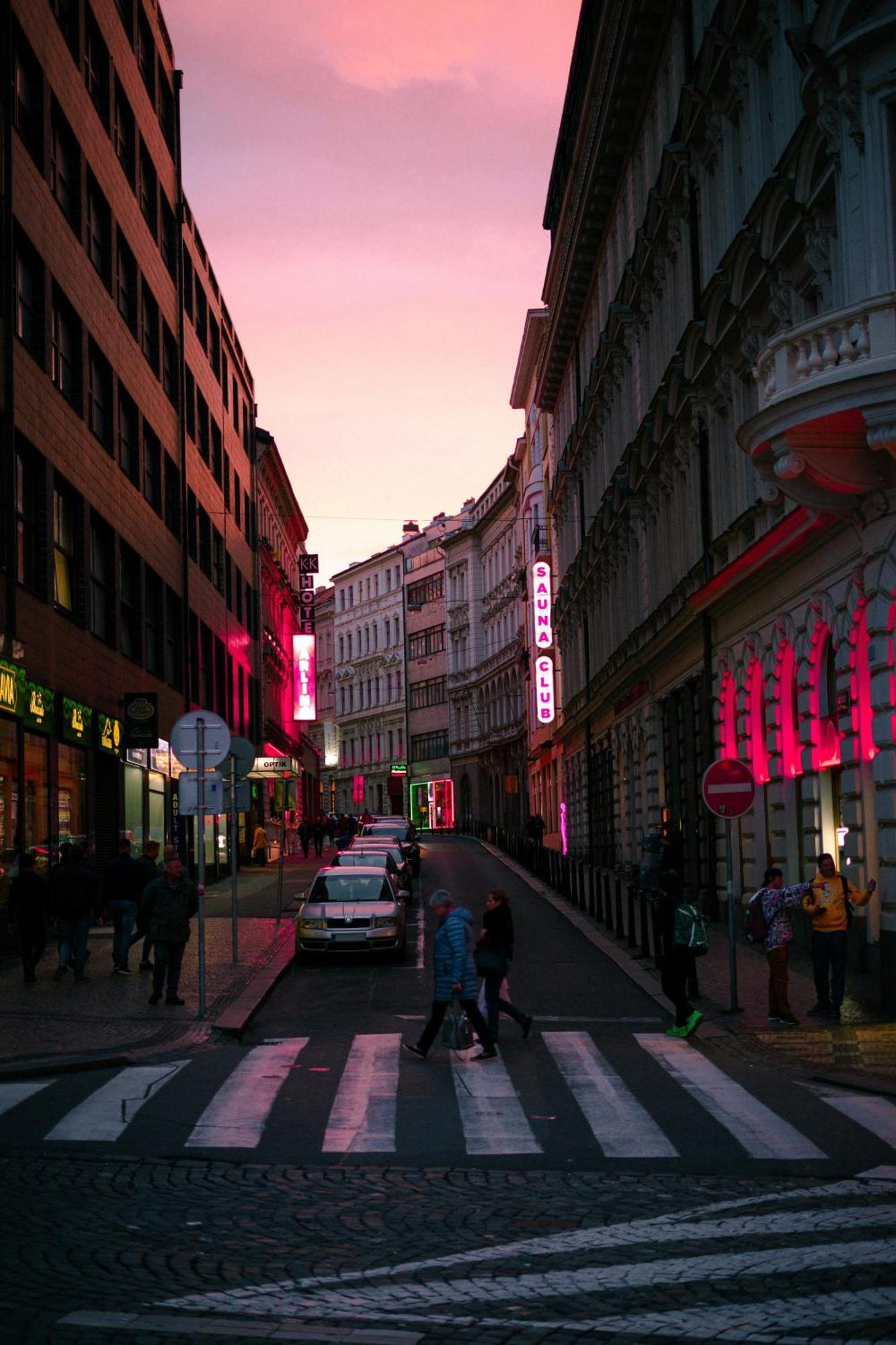 Happy Hostel In Centrum Praga Exterior foto